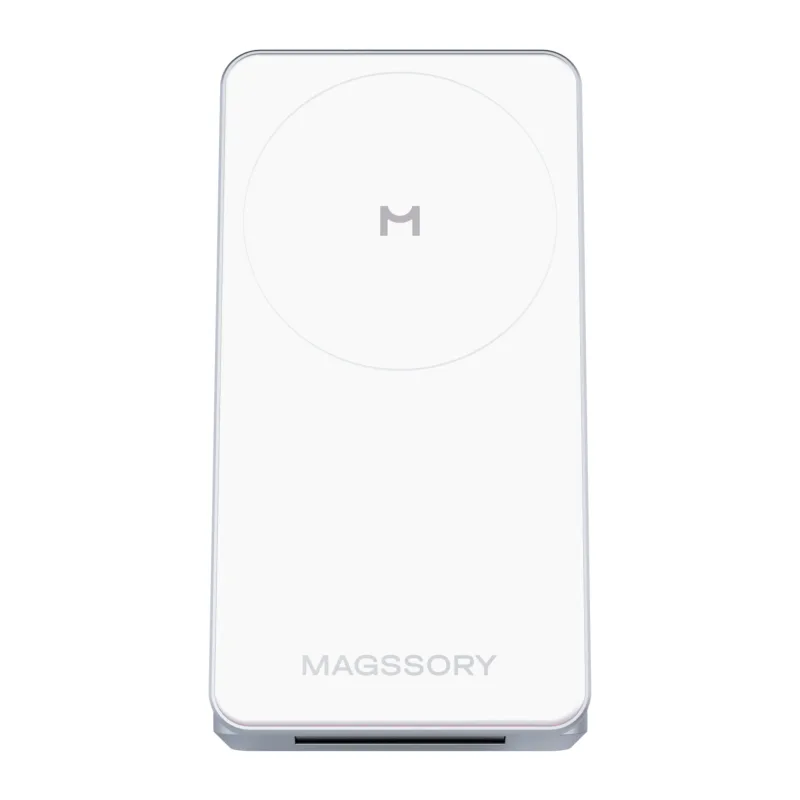 Беспроводное зарядное устройство Magssory Flip Silver (WCH014s)