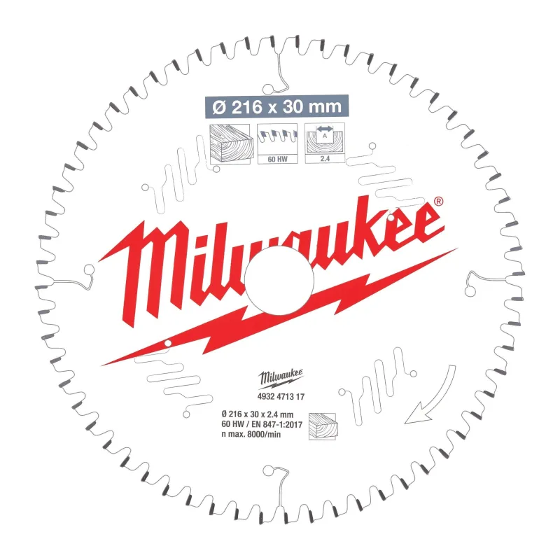 Диск пильный Milwaukee 4932471317
