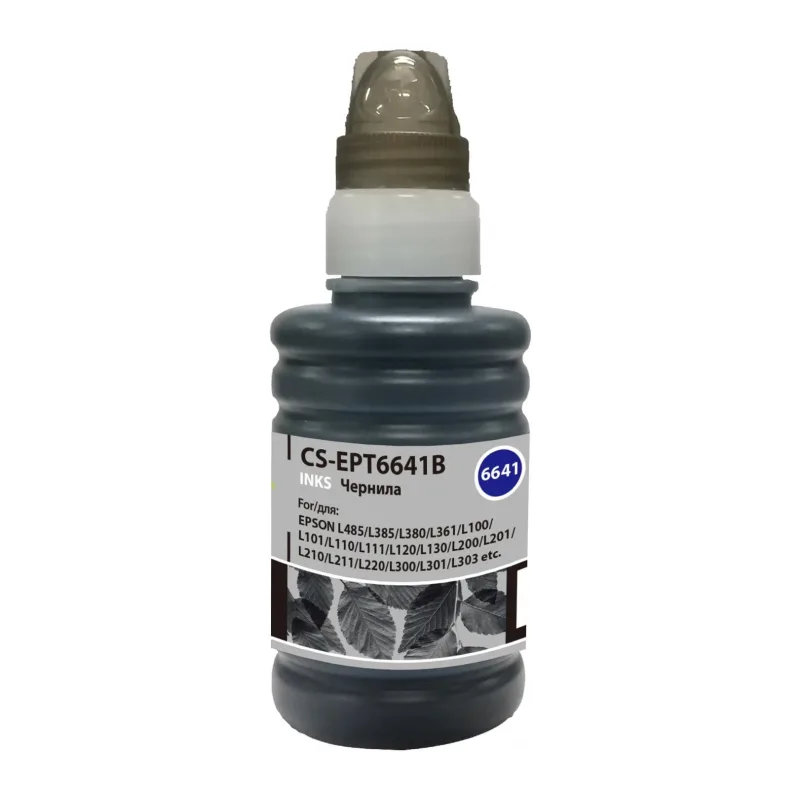 Чернила Cactus T6641 черный (CS-EPT6641B)