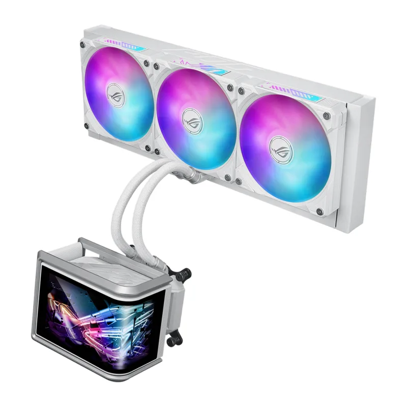 Система жидкостного охлаждения для процессора Asus ROG Ryuo IV SLC 360 ARGB White (90RC0152-B0EAY0)