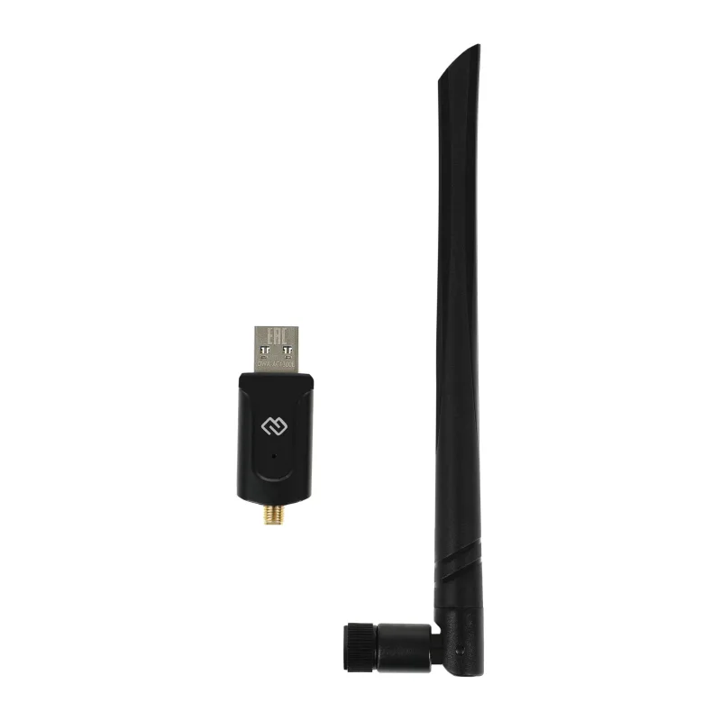Wi-Fi адаптер Digma DWA-AC1300E черный