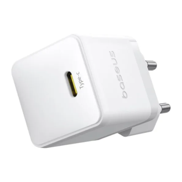 Сетевое зарядное устройство Baseus Palm 20W EU Moon White (P10111602213-01)