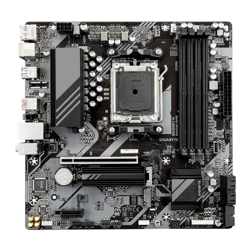 Материнская плата GigaByte B650M K rev. 1.0 mATX RTL DDR5