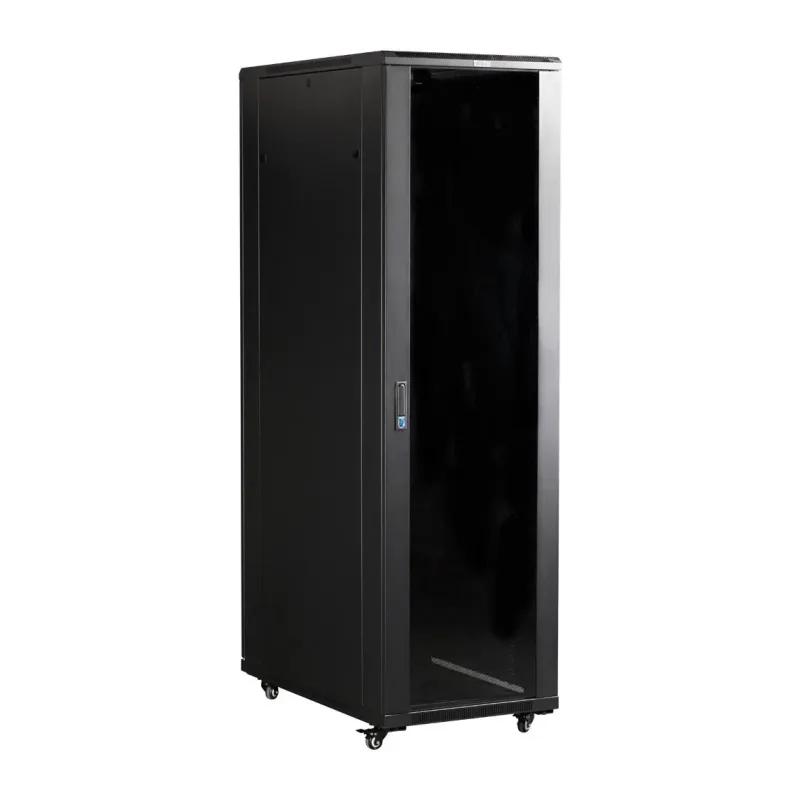Шкаф коммутационный TWT TWT-CBB-27U-6X10-G1 черный