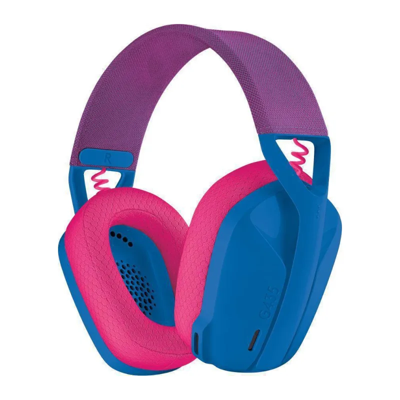 Наушники Logitech G435 голубой/розовый (981-001065)
