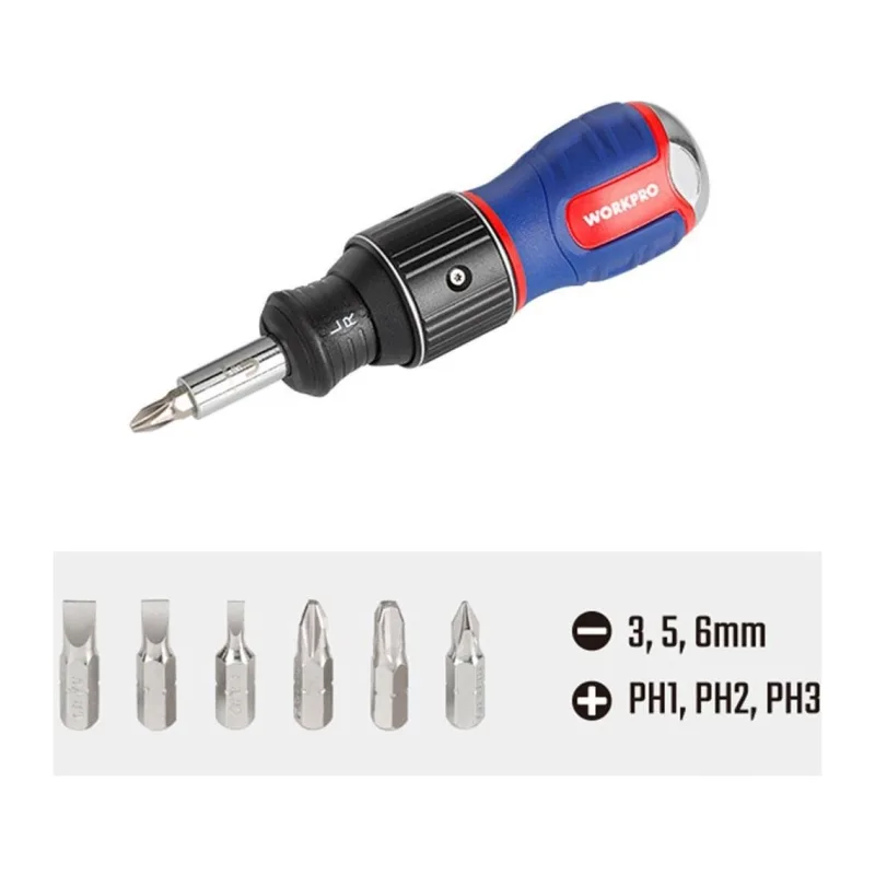 Отвертка WorkPro WP221071