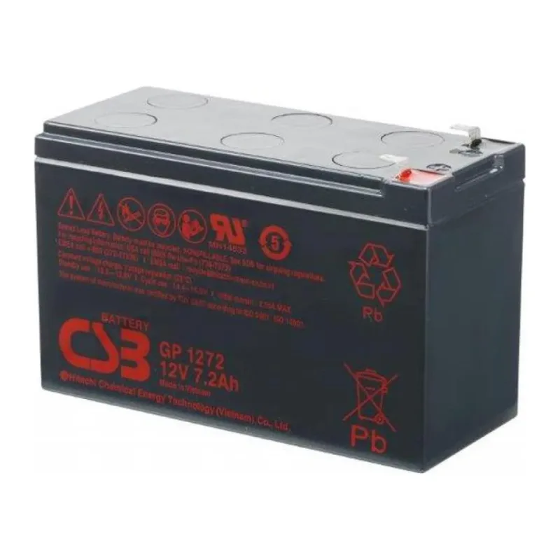 Аккумулятор для ИБП CSB 12V/7.2Ah (GP 1272 F2)