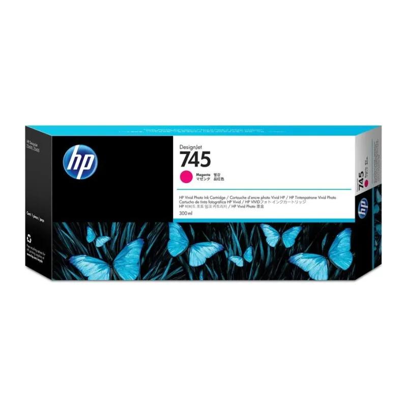 Картридж HP Cartridge 745 пурпурный (F9K01A)