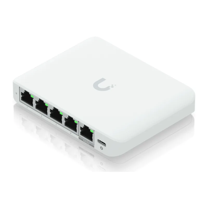 Коммутатор Ubiquiti UniFi Switch Flex Mini 2.5G Compact (USW-Flex-2.5G-5)