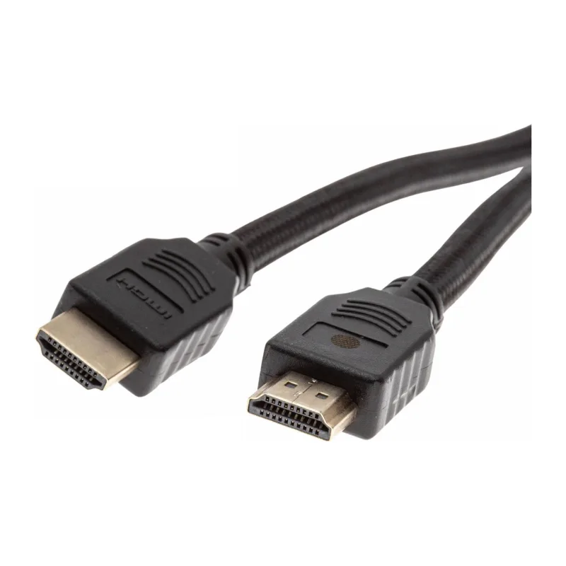 Кабель аудио-видео Cactus CS-HDMI.2-1.8 HDMI (m)/HDMI (m) 1,8м Gold черный