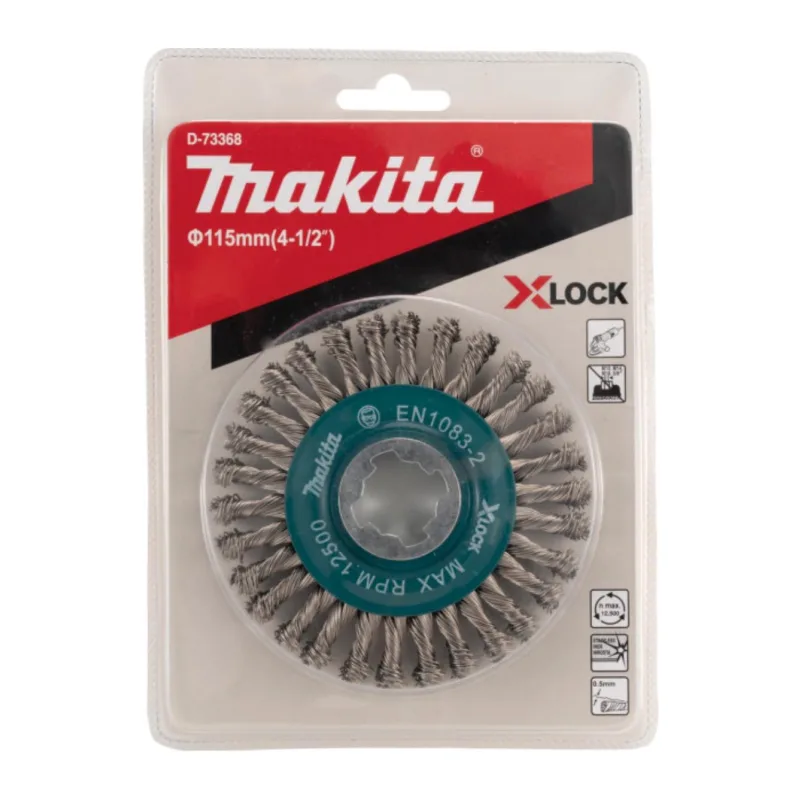 Щетка Makita D-73368 проволочная дисковая по нержавейке