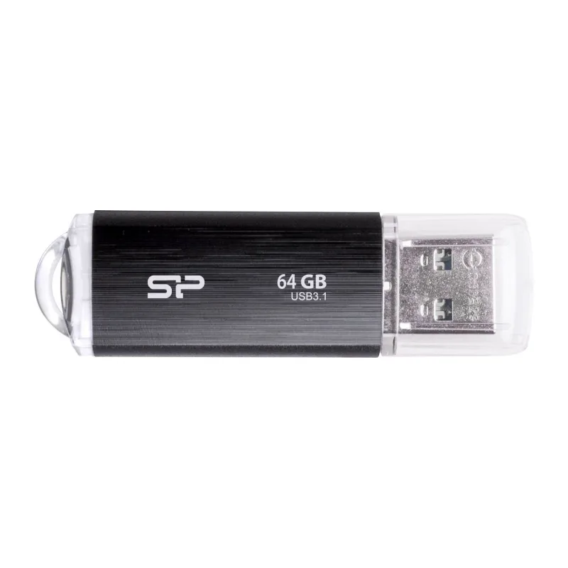 USB Flash-накопитель Silicon-Power Blaze B02 64Gb Black (SP064GBUF3B02V1K)