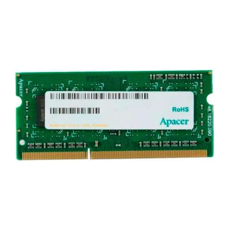 Оперативная память Apacer SO-DIMM 8 Гб DDR3 1600 МГц (DS.08G2K.KAM/AS08GFA60CATBGC)