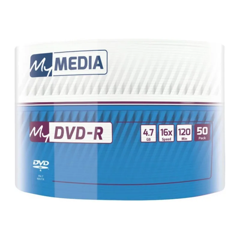 DVD-R диск MyMedia 4.7Gb 16x Pack wrap 50шт (69200)