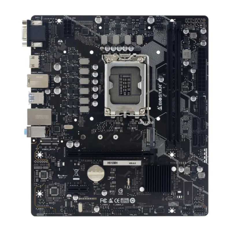 Материнская плата Biostar H610MH DDR4
