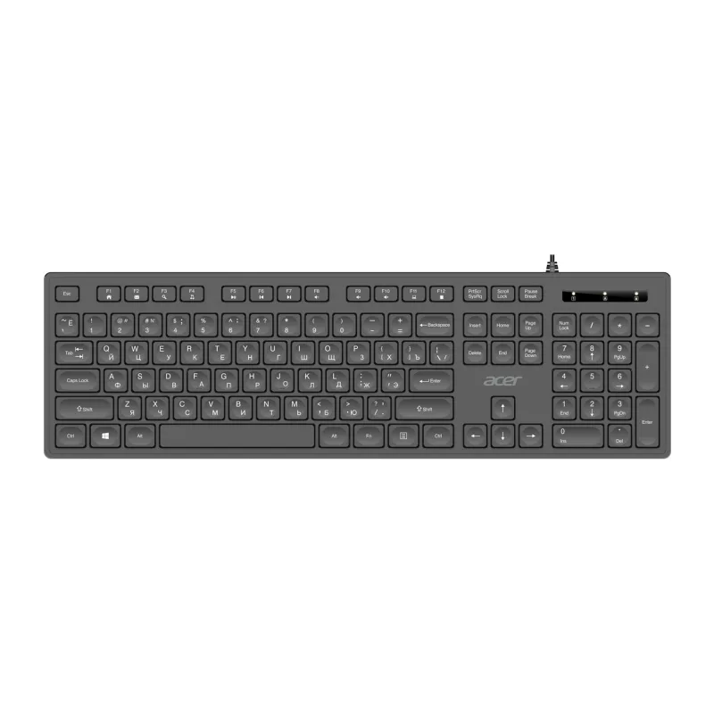 Клавиатура Acer OKW503 черный (ZL.KBD11.00P)