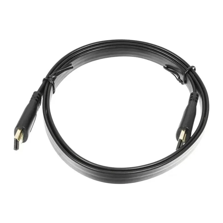 Кабель аудио-видео Buro Flat HDMI (m)/HDMI (m) 1м. черный (HDMI 1 BHP)