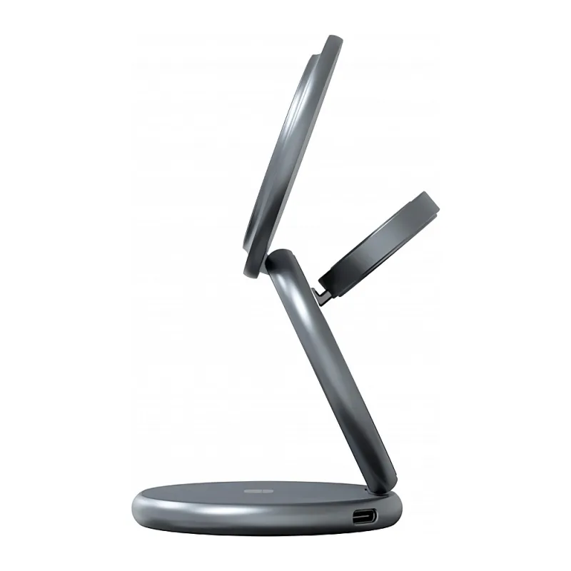 Беспроводное зарядное устройство Magssory Signature Disc Pro 3 в 1 для Apple Midnight (WCH073m)