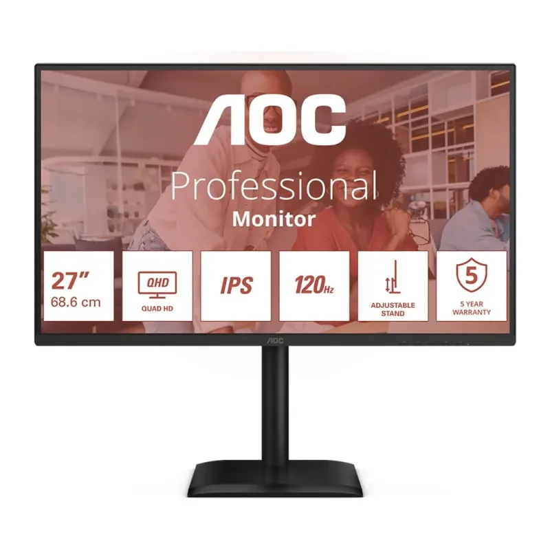 Монитор AOC Q27E4U черный