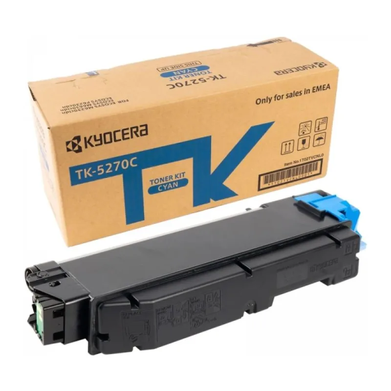 Тонер-картридж Kyocera TK-5270C голубой