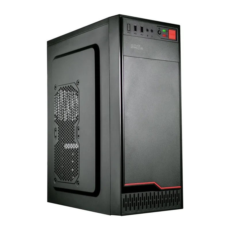 Корпус KingPrice KPCC-MD201 черный без БП
