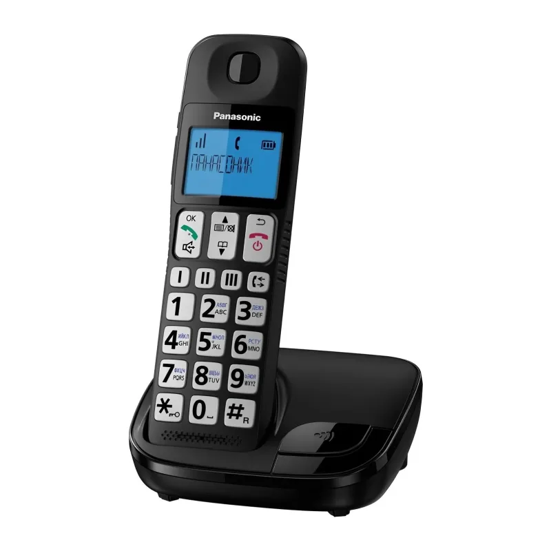 Радиотелефон DECT Panasonic KX-TGE110RUB черный