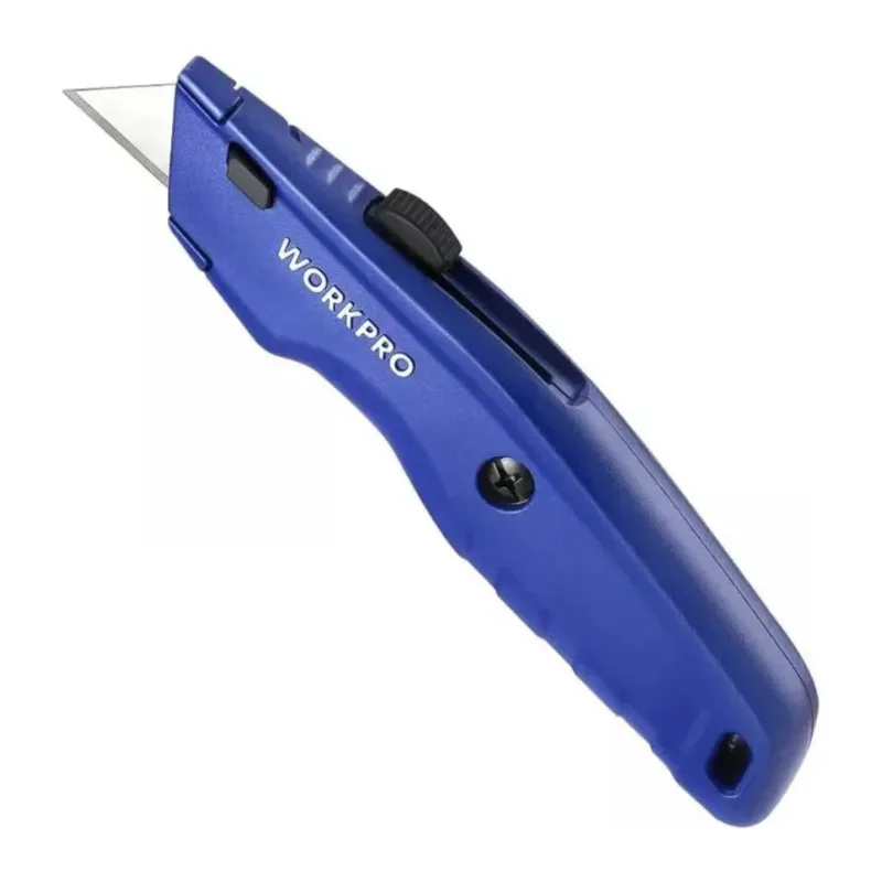 Нож строительный WorkPro WP213019 синий