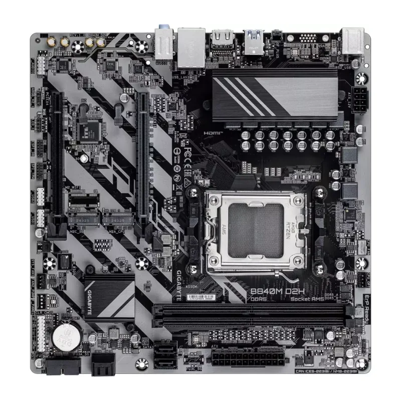 Материнская плата Gigabyte B840M D2H rev. 1.1