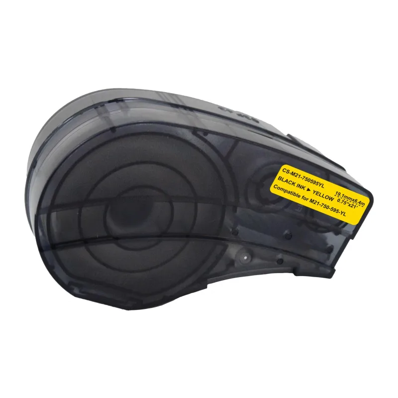 Картридж ленточный Cactus CS-M21-750595YL черный