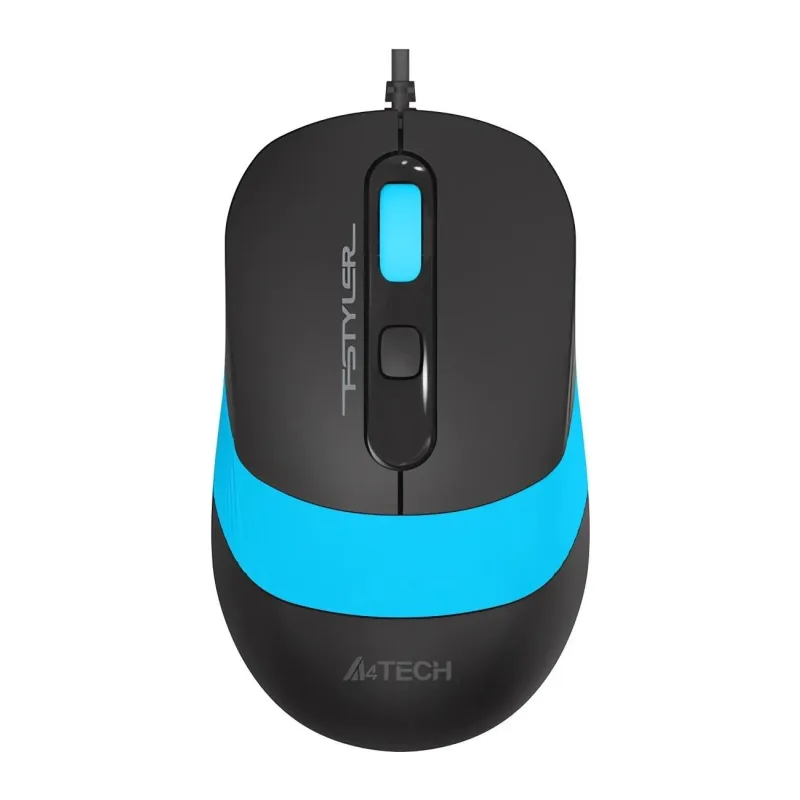 Мышь A4Tech Fstyler FM10 черный/синий