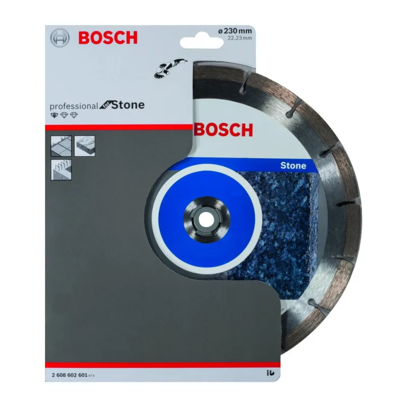 Алмазный диск Bosch 230х22мм Standard for Stone 2608602601