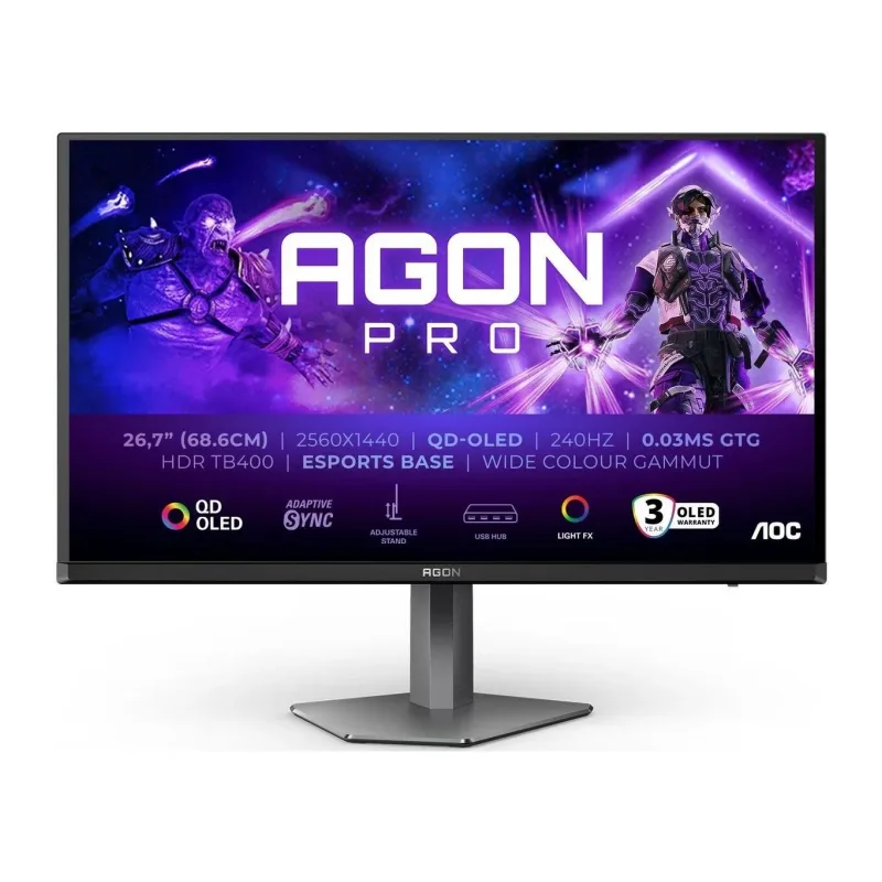 Монитор AOC AG276QZD2 черный