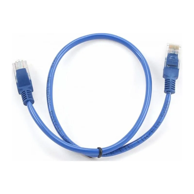Патч-корд UTP Cablexpert PP12-0.5M/B синий