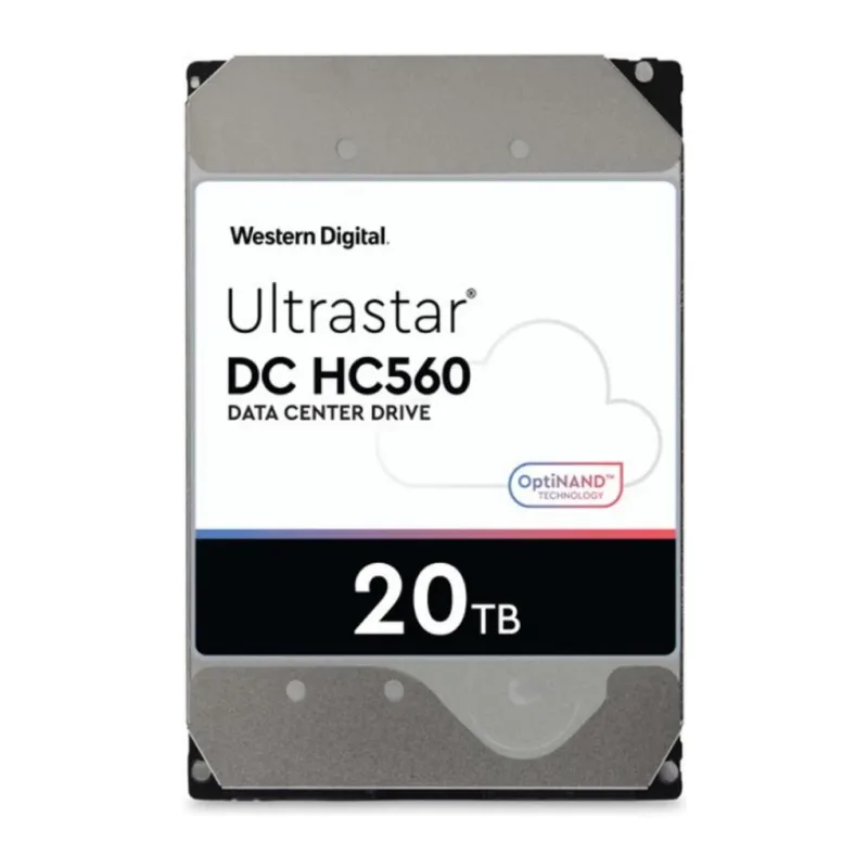 Жесткий диск WD Ultrastar DC HC560 20Tb (WUH722020BL5204)