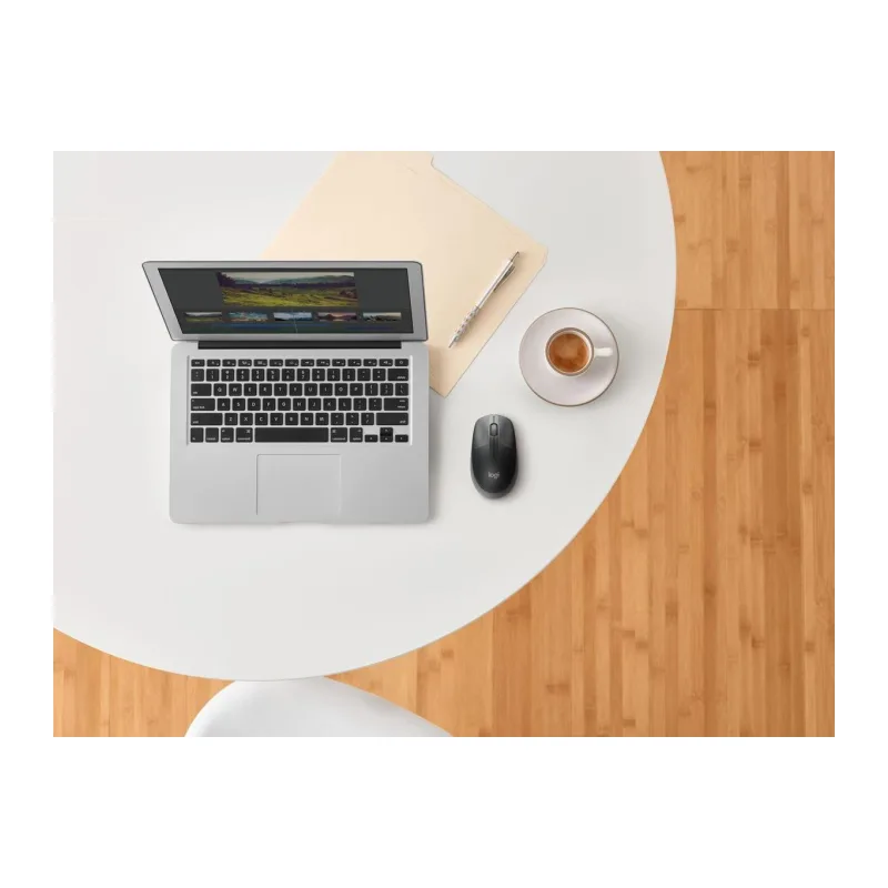 Мышь Logitech M190 черный/серый (910-005906)