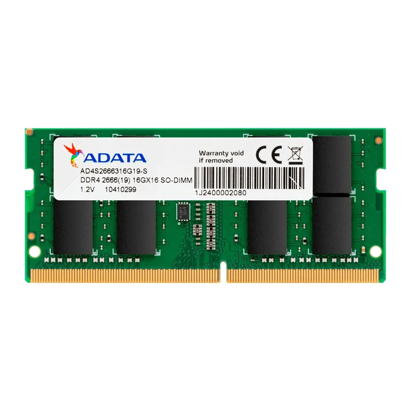 Оперативная память A-Data 16GB DDR4 SO-DIMM PC4-21300 (AD4S266616G19-SGN)