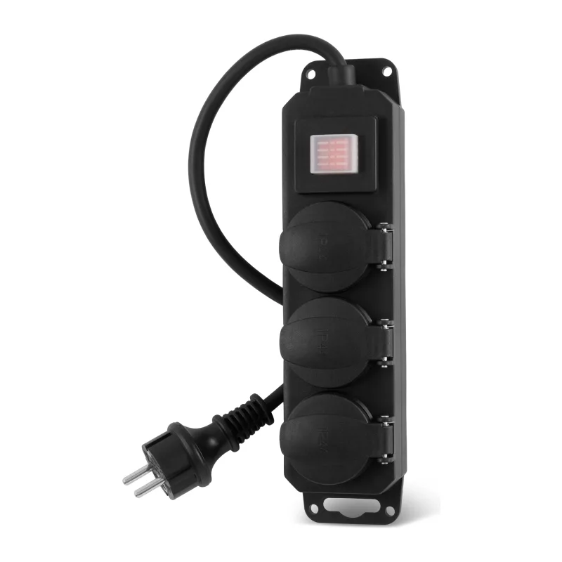 Сетевой фильтр Buro 300MDP-3-B черный