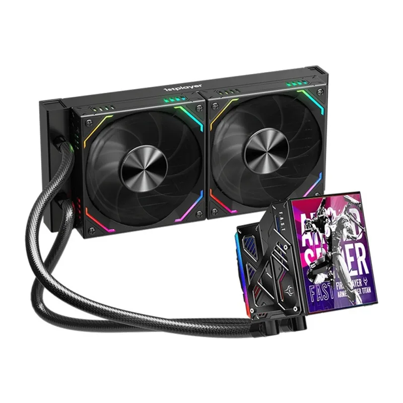 Система жидкостного охлаждения для процессора 1stPlayer FT-240 Black (FT-240-BK)