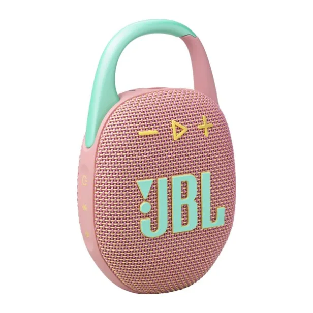 Беспроводная колонка JBL Clip 5 розовый (JBLCLIP5PINK)