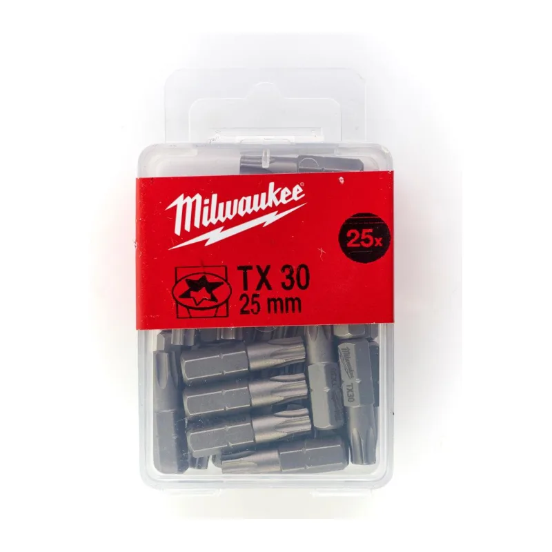 Бита Milwaukee TX30 25мм 25шт (4932399599)