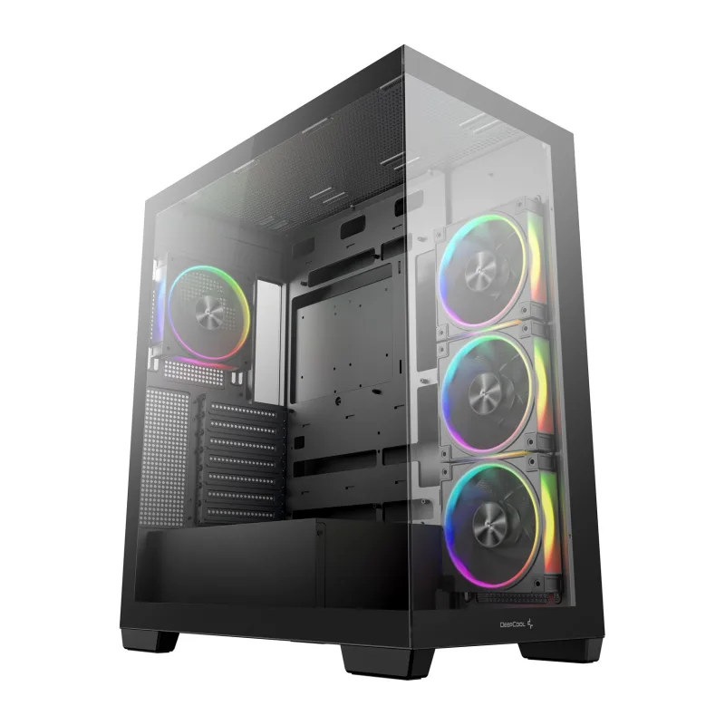 Корпус DeepCool CG580 4F V2 750W черный (R-CG580-4F-V2-PL750D-M)