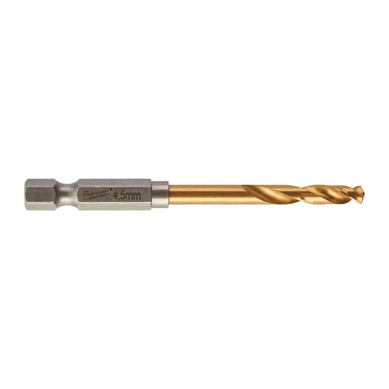 Сверло по металлу Milwaukee RedHEX HSS-TiN 4.5мм 10шт (4932478179)