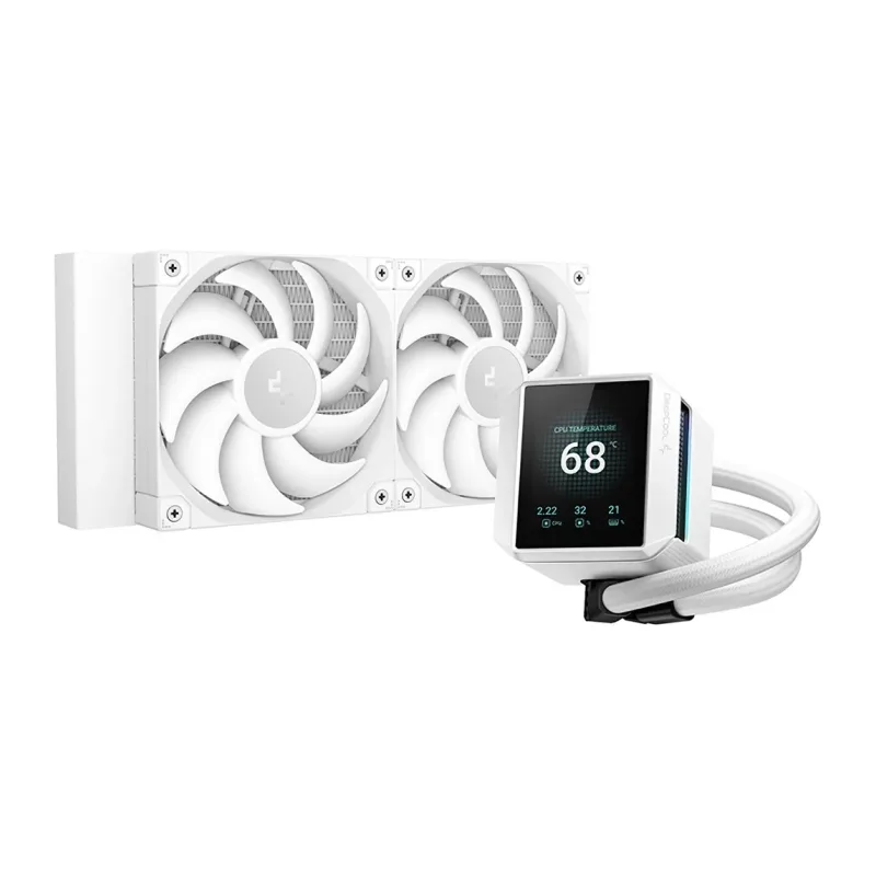 Система жидкостного охлаждения для процессора DeepCool Mystique 240 WH (R-LX240-WHDSNMP-G-1)