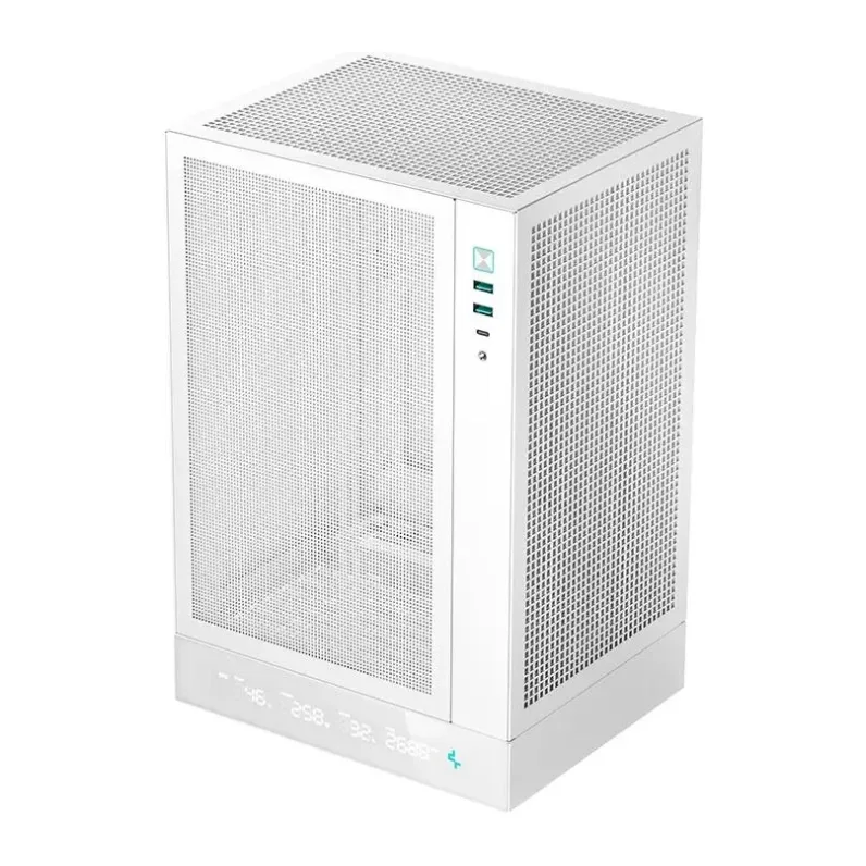 Корпус DeepCool CH170 Digital WH без БП (R-CH170-WHNPI0D-G-1)