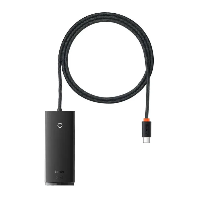 USB-хаб Baseus Lite Series Black (WKQX030401)