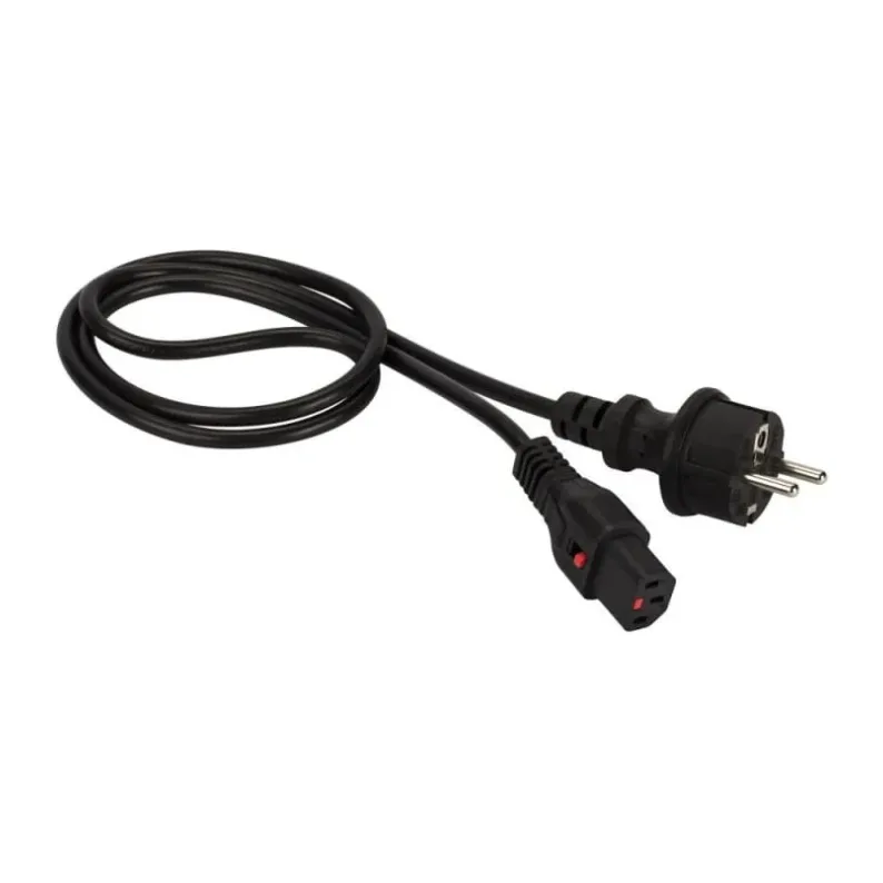 Шнур питания Lanmaster LAN-PP13L/SH-2.0-BK черный