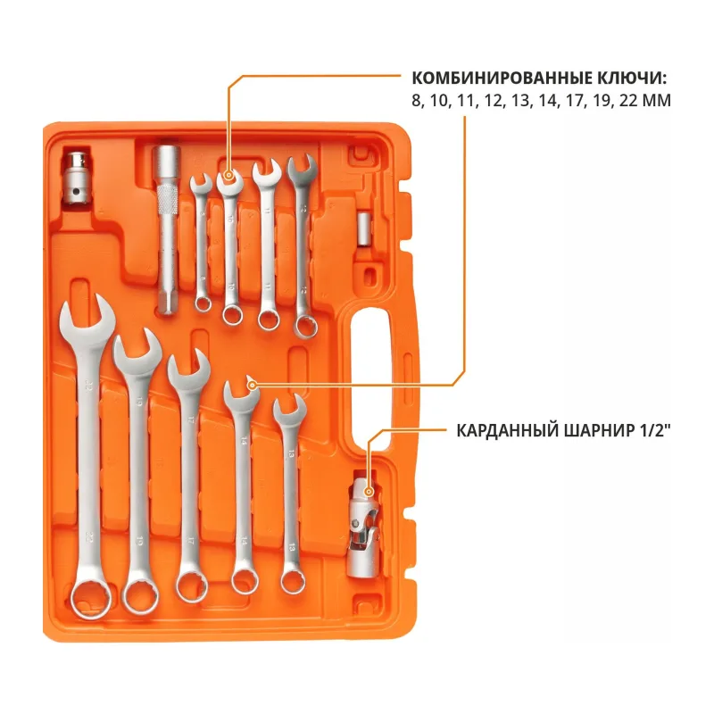 Набор инструментов MaxPiler MXT-82-SET 82 предмета