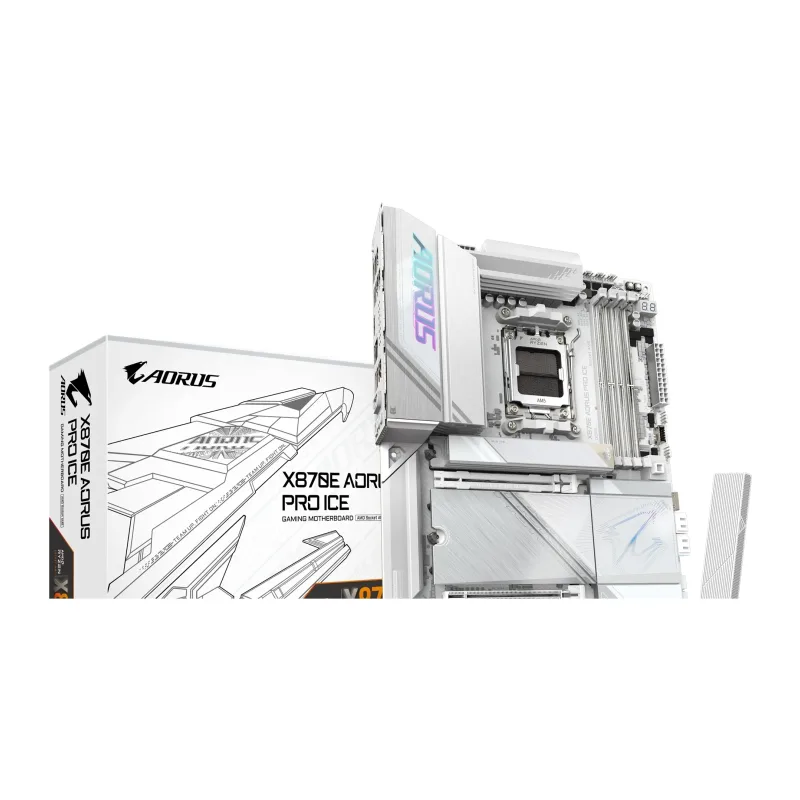 Материнская плата GigaByte X870E Aorus Pro X Ice rev. 1.0