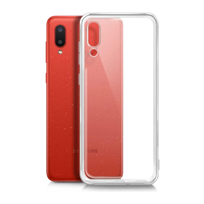 Чехол BoraSCO для Samsung Galaxy A02 прозрачный (39905)