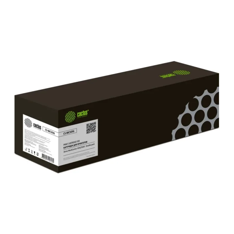 Картридж Cactus 106R01277 2 шт. черный (CS-WC5016)